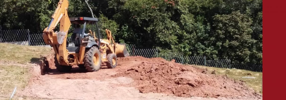 Segundo passo da obra